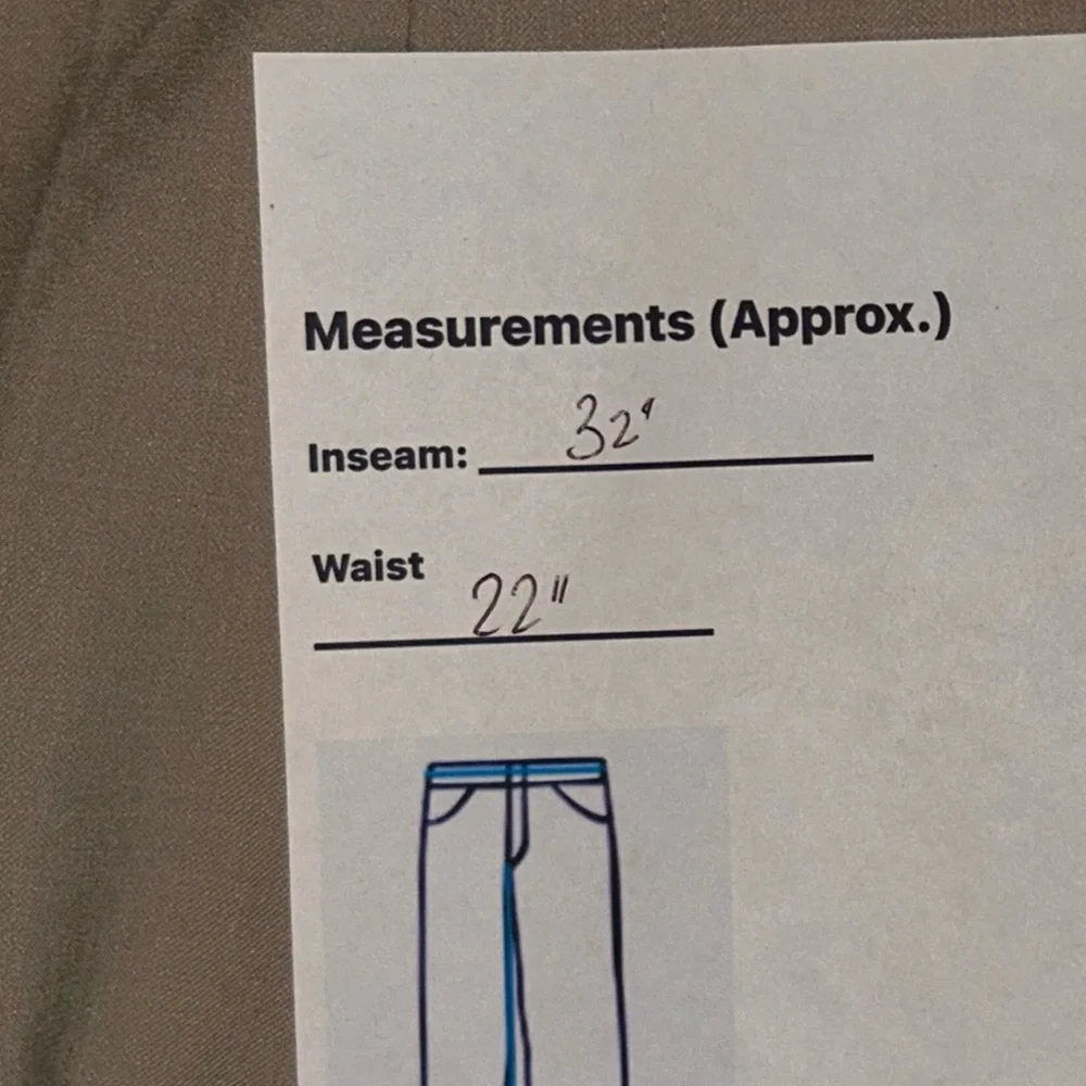 Haggar Men's Dress Pants 44x32 Classic Fit - Picture 5 of 5